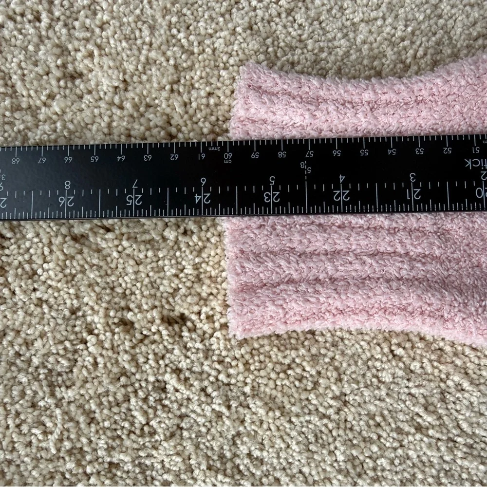 UGG Sherpa Hoodie Women’s XL Pink Plush Fleece Pullover Cozy Hooded Sweater - Picture 9 of 9